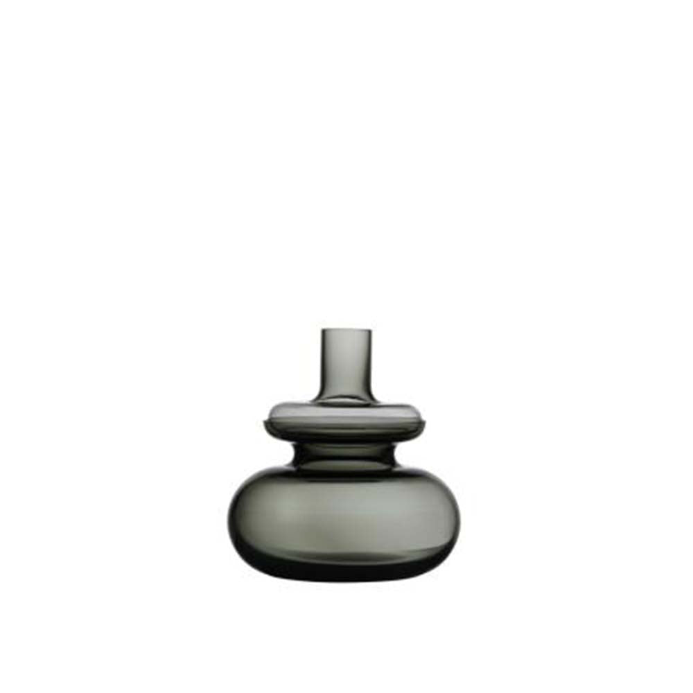 Produktbillede af ZONE Denmark Inu Vase Dia 23 x 25 cm Smoked Grey i premium kvalitet