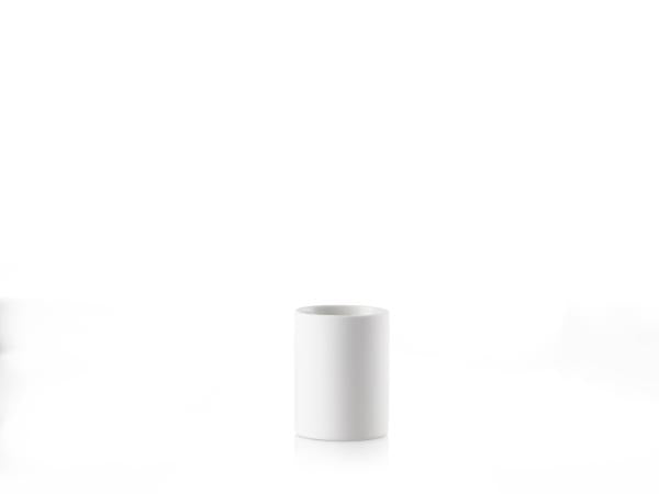Produktbillede af ZONE Denmark Karma Tandbørstekrus Dia 7,6 x 10 cm Hvid i premium kvalitet