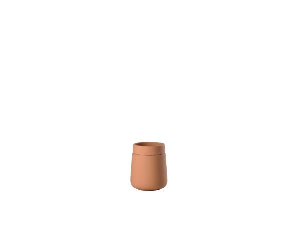 Produktbillede af ZONE Denmark Krukke med låg Nova One 290 ml 8,4 x 10,5 cm Mandarin Stentø i premium kvalitet