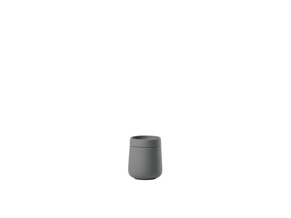 Produktbillede af ZONE Denmark Nova One Krukke med låg Dia 8,4 x 8 cm 290 ml Grå i premium kvalitet