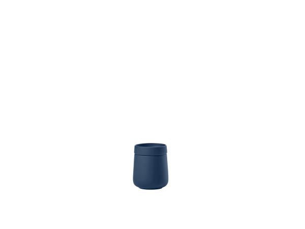 Produktbillede af ZONE Denmark Nova One Krukke med låg Dia 8,4 x 8 cm 290 ml Royal Blue i premium kvalitet