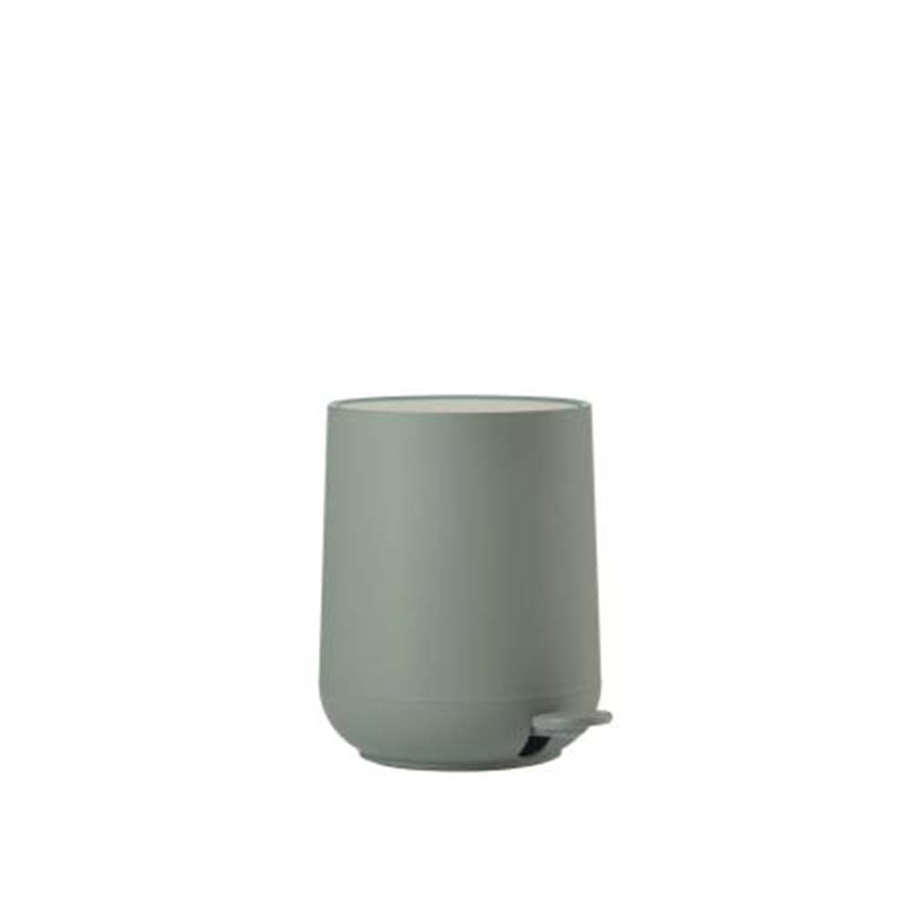 Produktbillede af ZONE Denmark Nova Pedalspand Dia 20,5 x 23,5 cm 3 liter Olive green i premium kvalitet