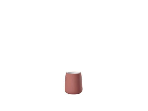 Produktbillede af ZONE Denmark Tandbørstekrus Nova Peach Red i premium kvalitet