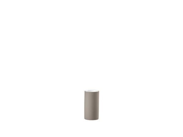 Produktbillede af ZONE Denmark Solo Tandbørstekrus Dia 6 x 12,2 cm Taupe i premium kvalitet