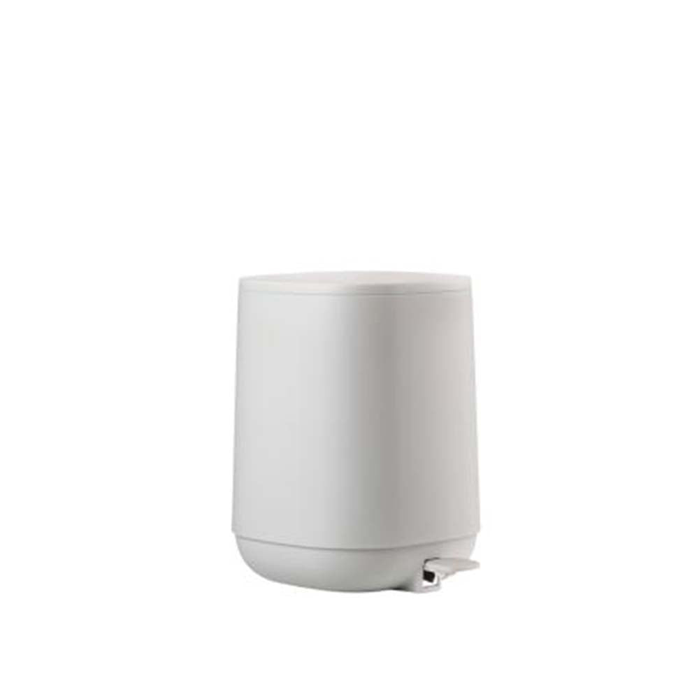 Produktbillede af ZONE Denmark Time Pedalspand 20,8 x 27,5 cm 3 liter Soft Grey i premium kvalitet
