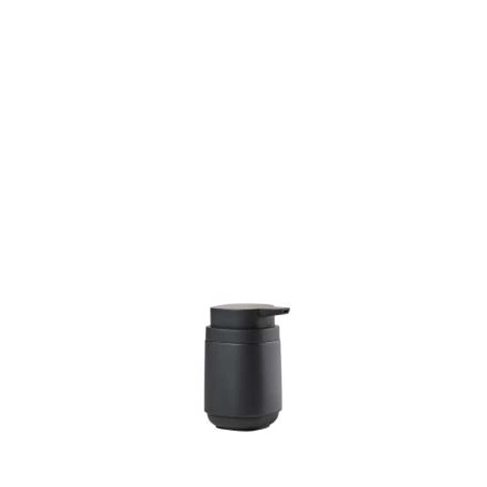 Produktbillede af ZONE Denmark Time Sæbedispenser 8 x 8 x 13 cm 0,22 liter Sort i premium kvalitet