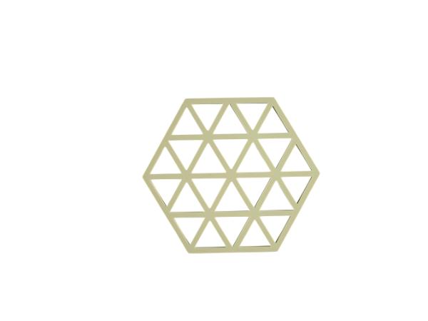 Produktbillede af ZONE Denmark Bordskåner Triangles Matcha Green i premium kvalitet