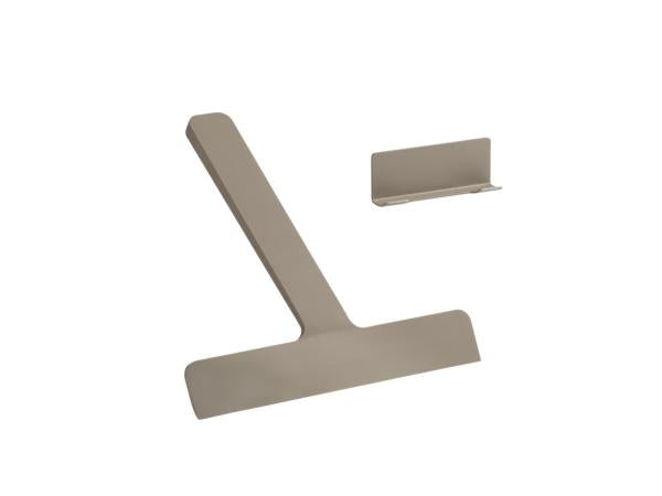 Produktbillede af ZONE Denmark Ume Skraber m. holder 24 x 22 x 2,2 cm Taupe i premium kvalitet