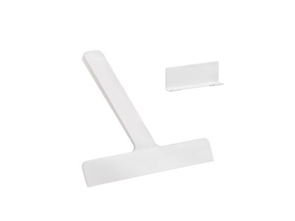 Produktbillede af ZONE Denmark Ume Skraber m. holder 24 x 22 x 2,2 cm Hvid i premium kvalitet