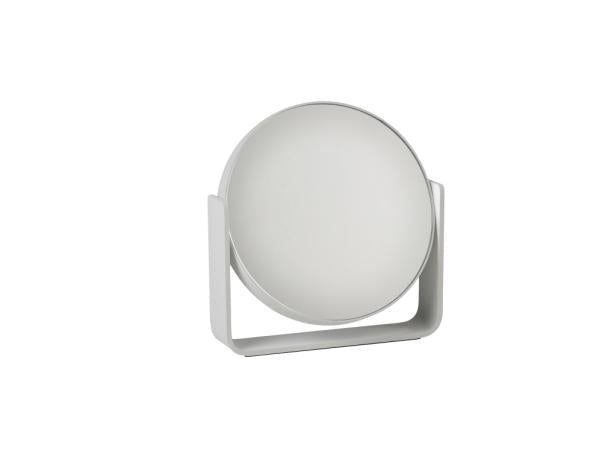 Produktbillede af ZONE Denmark Ume Spejl Dia 19 x 19,5 cm Soft Grey i premium kvalitet