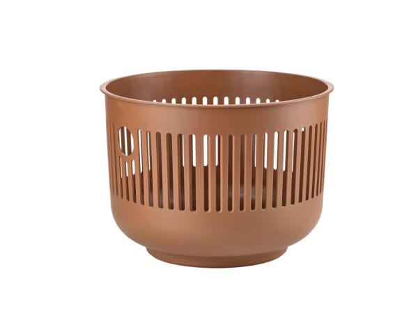 Produktbillede af ZONE Denmark Ume Vasketøjskurv Dia 40 x 29,2 cm Terracotta i premium kvalitet