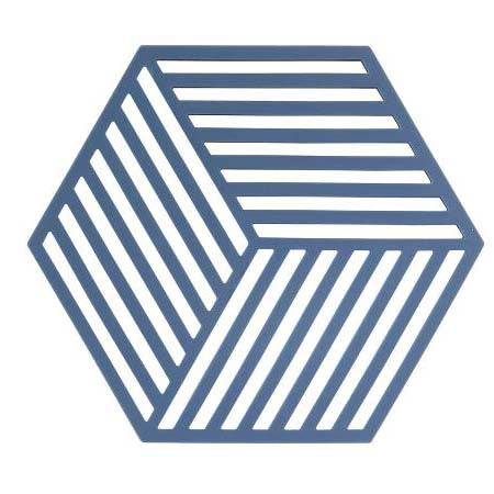 Produktbillede af ZONE Denmark Zone Hexagon Bordskåner Denim i premium kvalitet