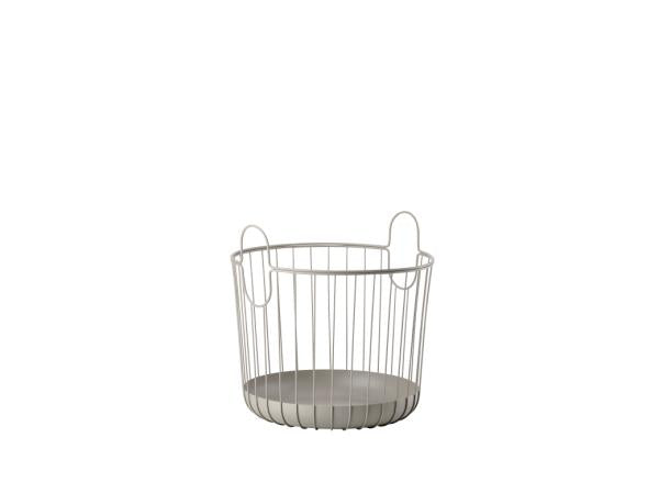 Produktbillede af ZONE Denmark Kurv Inu 40,6 x 41,1 cm Taupe Metal i premium kvalitet