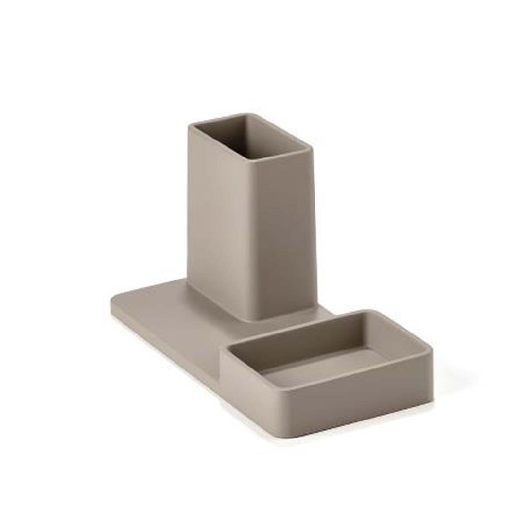 Produktbillede af ZONE Denmark Zone Penneholder 20 x 10 x 10,5 cm Pebble grey i premium kvalitet