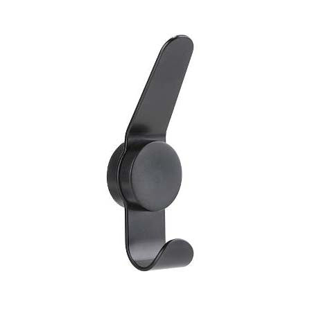 Produktbillede af ZONE Denmark Zone Puck Hook Double Krog m. sugekop Sort i premium kvalitet