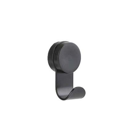 Produktbillede af ZONE Denmark Zone Puck Hook single Krog m. sugekop Sort i premium kvalitet