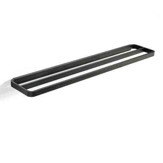 Produktbillede af ZONE Denmark Zone Rim Håndklædestang 70 x 12,5 x 2,5 cm Sort i premium kvalitet