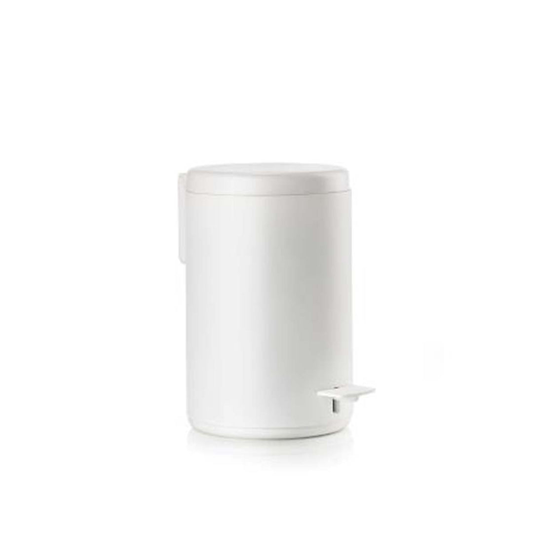 Produktbillede af ZONE Denmark Zone Rim Pedalspand 3 liter Hvid i premium kvalitet