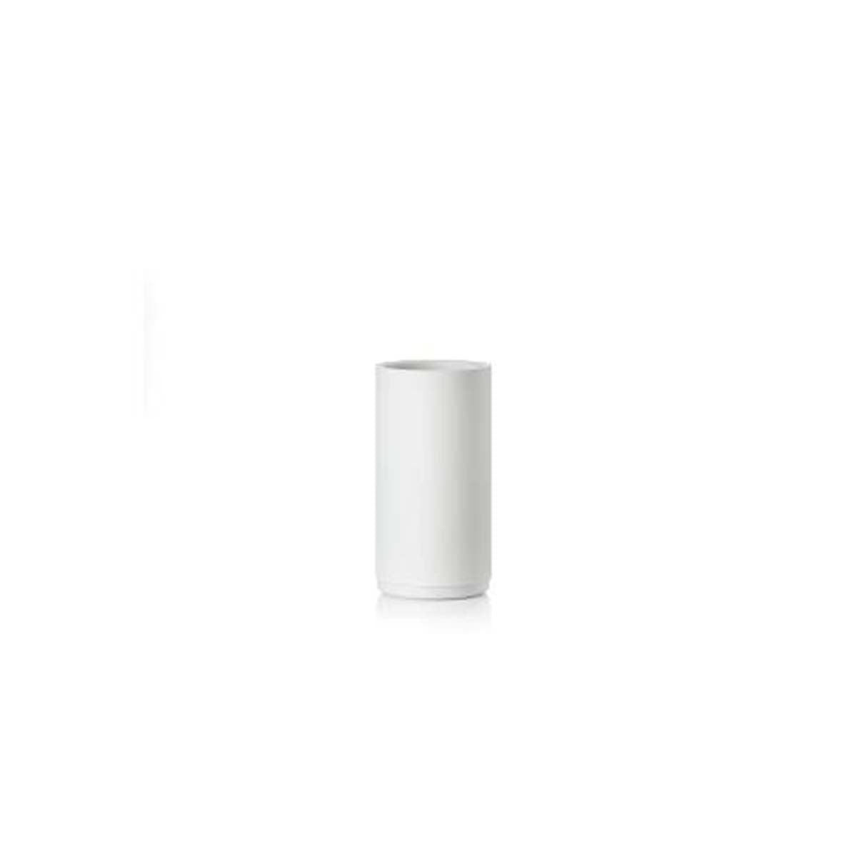 Produktbillede af ZONE Denmark Zone Rim Tandbørstekrus Dia 7 x 13,6 cm Hvid i premium kvalitet