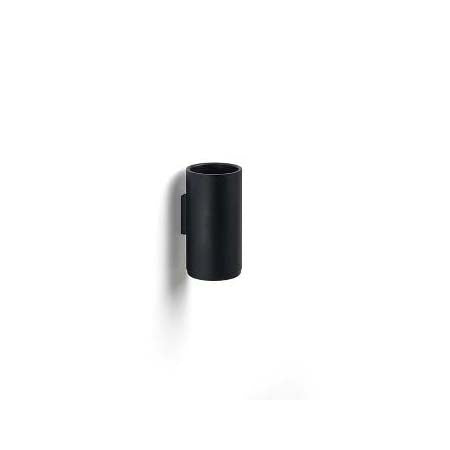 Produktbillede af ZONE Denmark Zone Rim Tandbørstekrus til væg Dia 7 x 13,6 cm Sort i premium kvalitet