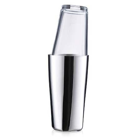 Produktbillede af ZONE Denmark Zone Rocks Boston Shaker Polished Steel i premium kvalitet