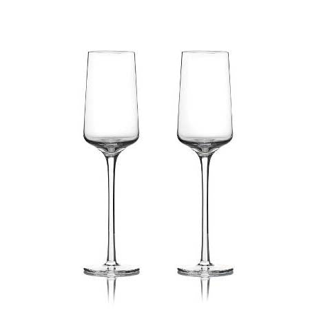 Produktbillede af ZONE Denmark Zone Rocks Champagneglas Dia 3 x 23 cm 21 cl 2 stk. Klar i premium kvalitet