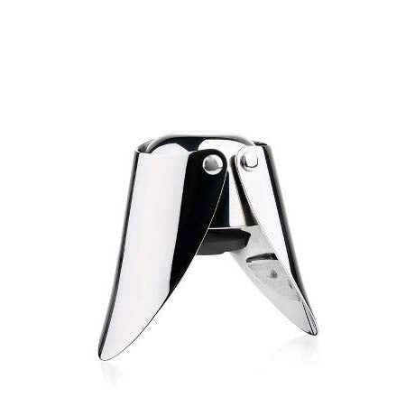 Produktbillede af ZONE Denmark Zone Rocks Champagneprop Dia. 4 x 6,4 cm Polished Steel i premium kvalitet