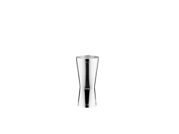 Produktbillede af ZONE Denmark Zone Rocks Målebæger Dia 4,4 x 9,8 cm Polished Steel i premium kvalitet