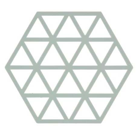 Produktbillede af ZONE Denmark Zone Triangles Bordskåner 16 x 14 x 0,9 cm Nordic Sky i premium kvalitet