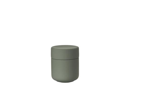 Produktbillede af ZONE Denmark Krukke med låg Ume Olive green i premium kvalitet