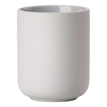 Produktbillede af ZONE Denmark Zone Ume Tandbørstekrus Soft Grey i premium kvalitet