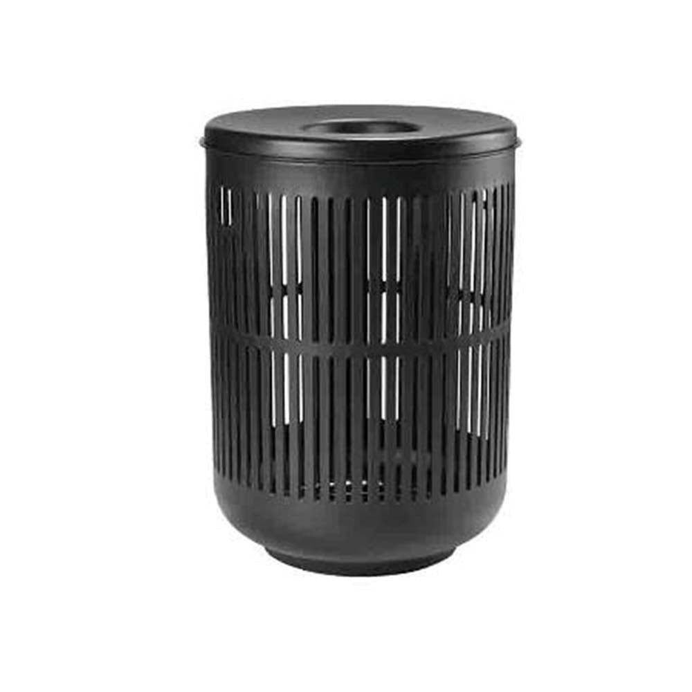 Produktbillede af ZONE Denmark Zone Ume Vasketøjskurv Dia 40 x 54 cm Sort i premium kvalitet