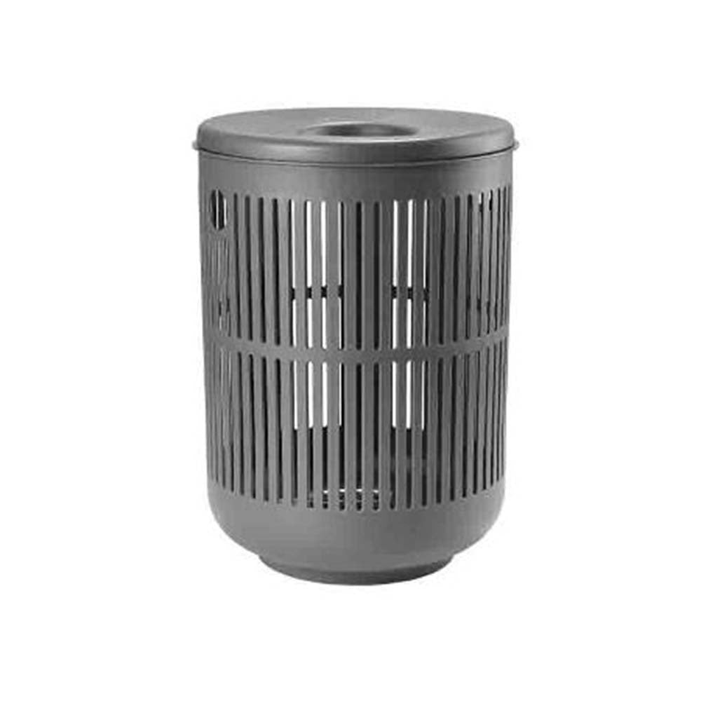 Produktbillede af ZONE Denmark Zone Ume Vasketøjskurv Dia 40 x 54 cm Grå i premium kvalitet