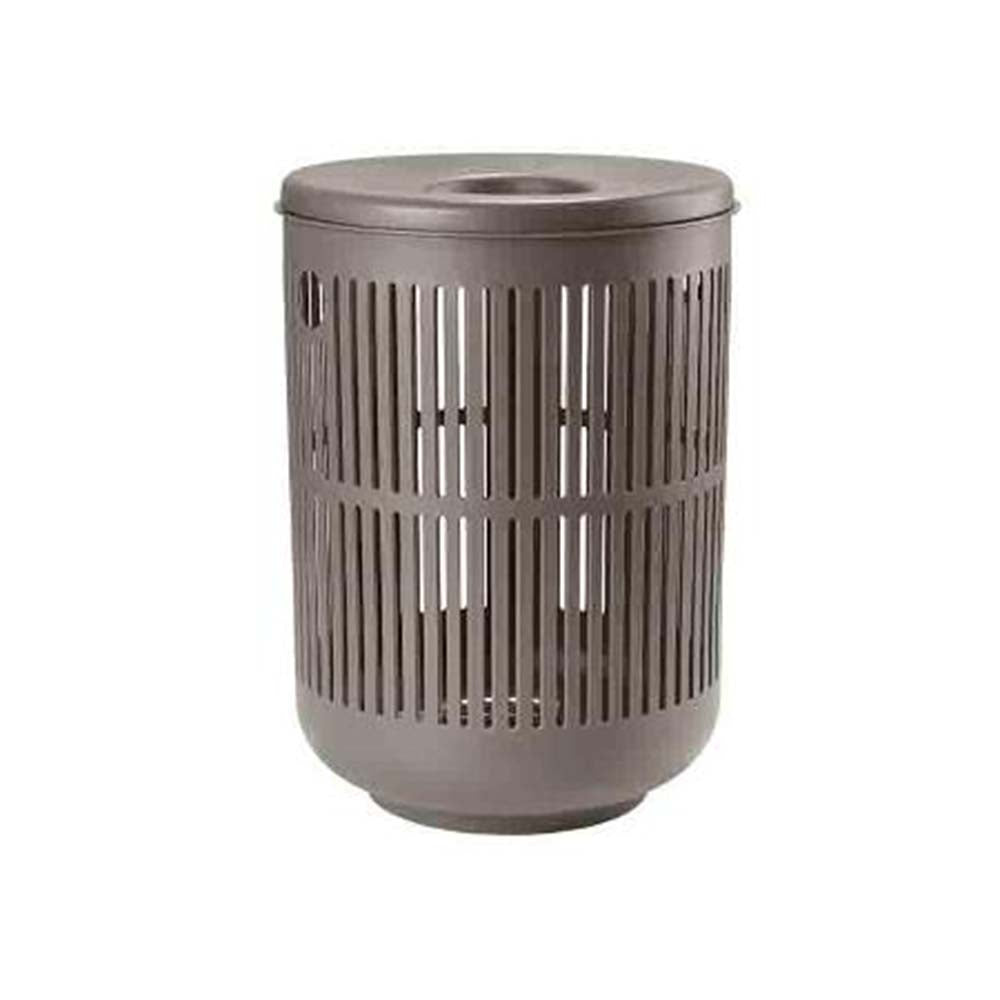 Produktbillede af ZONE Denmark Zone Ume Vasketøjskurv Dia 40 x 54 cm Taupe i premium kvalitet