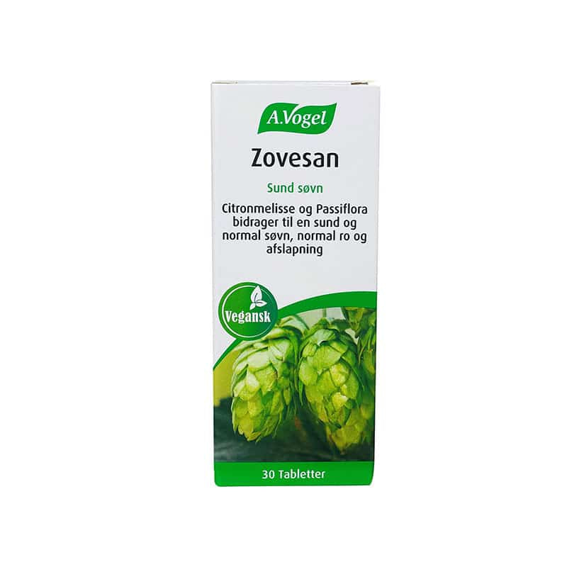 Produktbillede af A.Vogel Zovesan 30 tabletter på tilbud