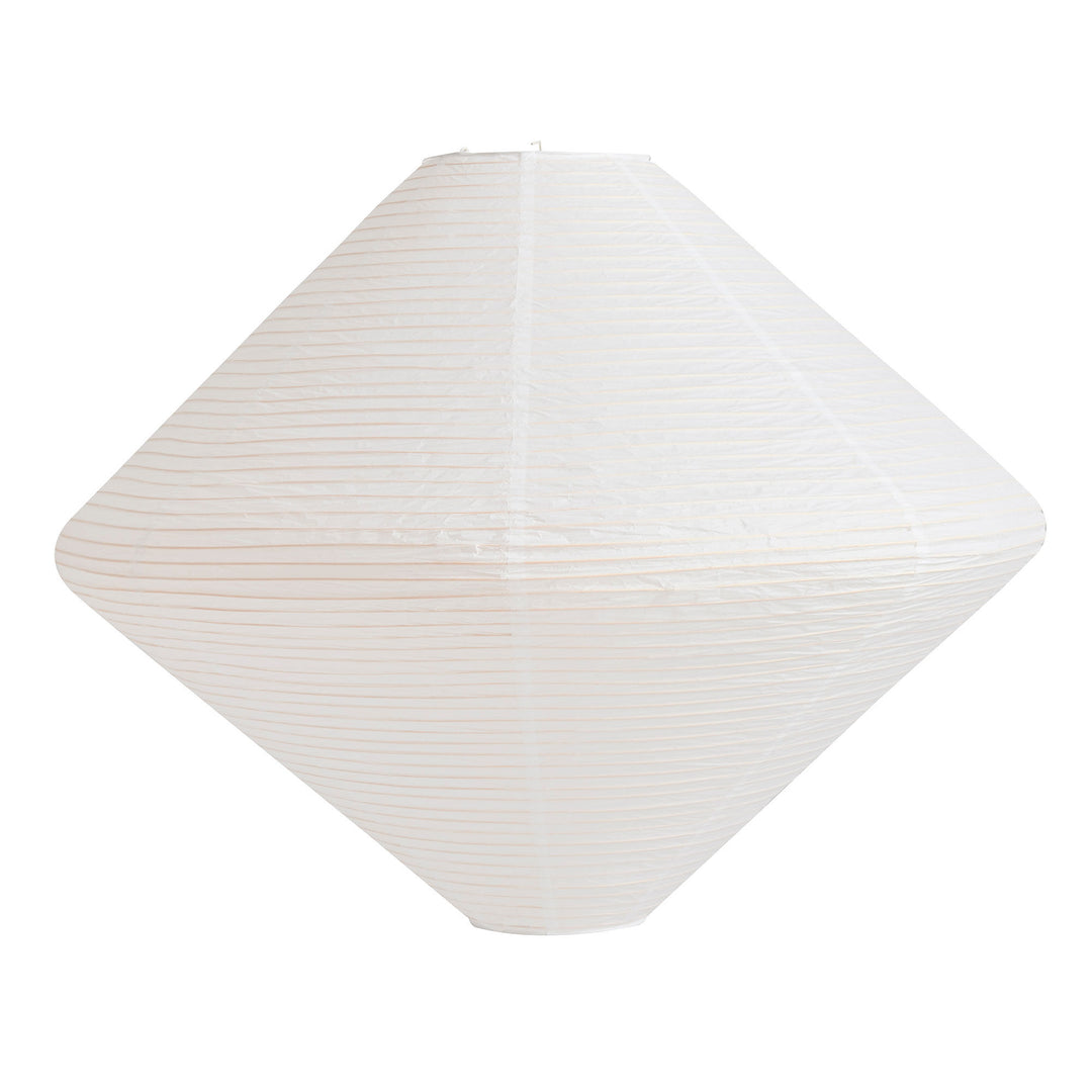 Hay Hay Papir Diamond Classic White Lampeskærm 80 cm – close-up (Lampeskærm)