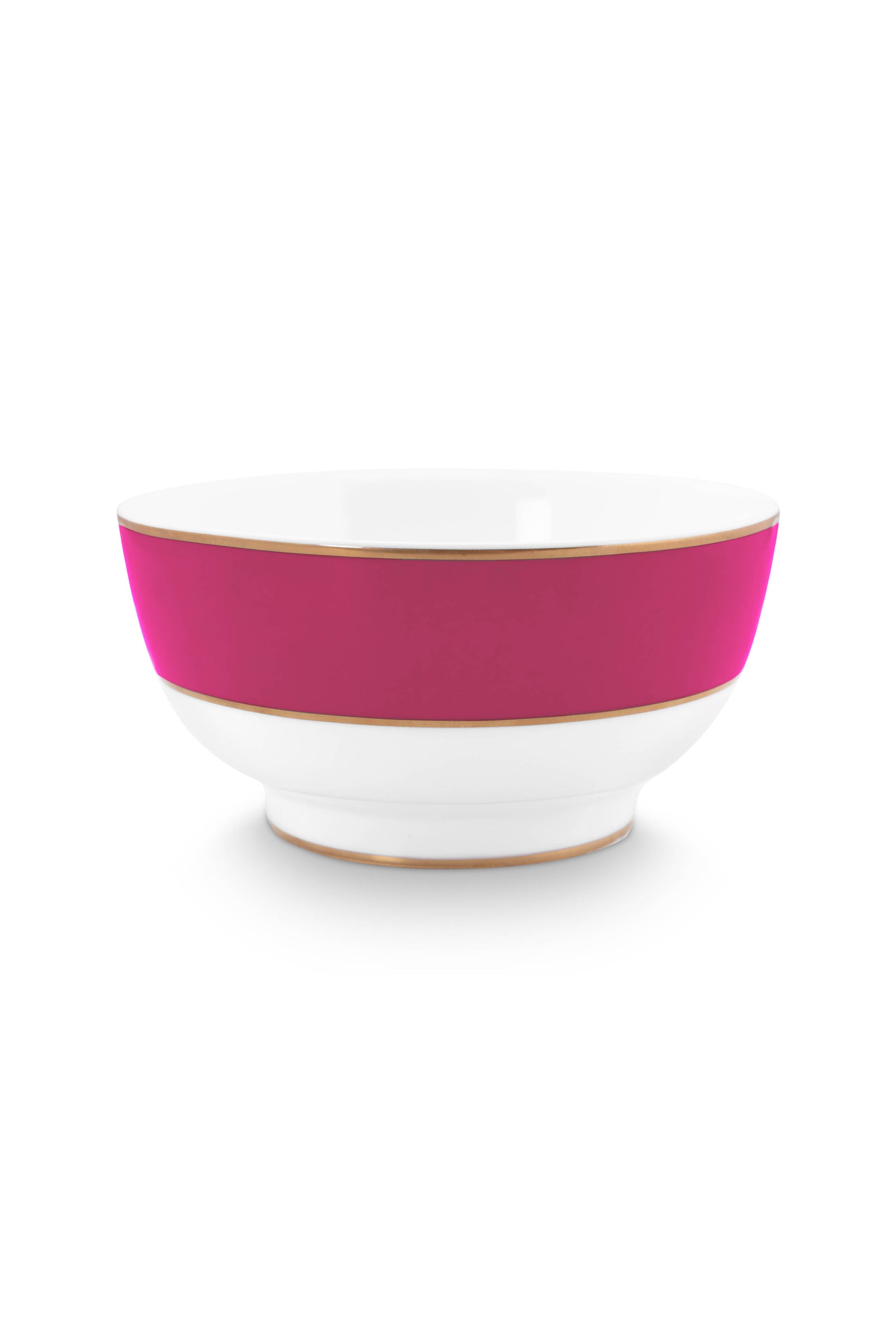 Produktbillede af Bowl Pip Chique Gold-Pink 18cm på tilbud i høj kvalitet