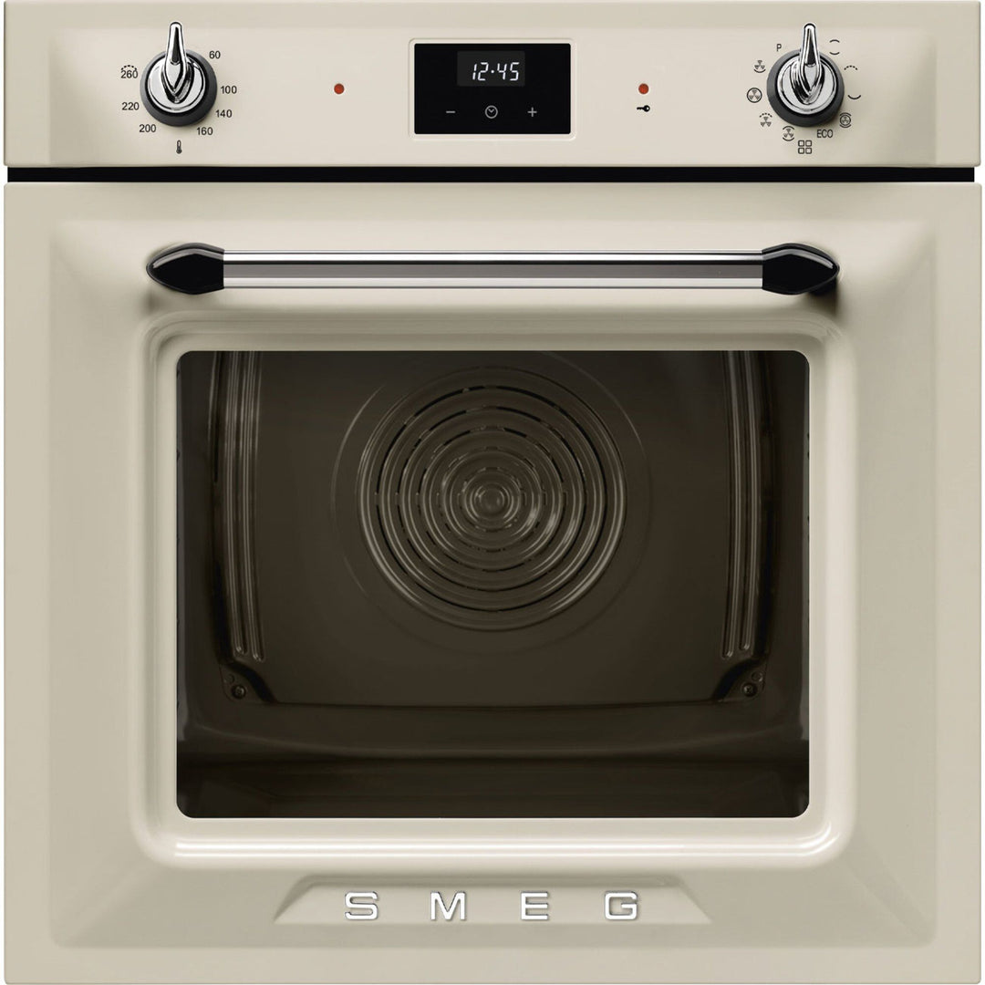 Smeg Smeg SOP6900T indbygningsovn, 68 liter, creme – produktbillede (Ovn)