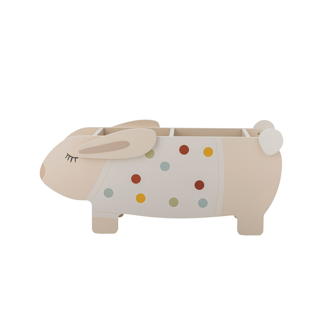 BLOOMINGVILLE MINI Villja bogkasse til børn hvid FSC ®100% MDF L87xH38xB32