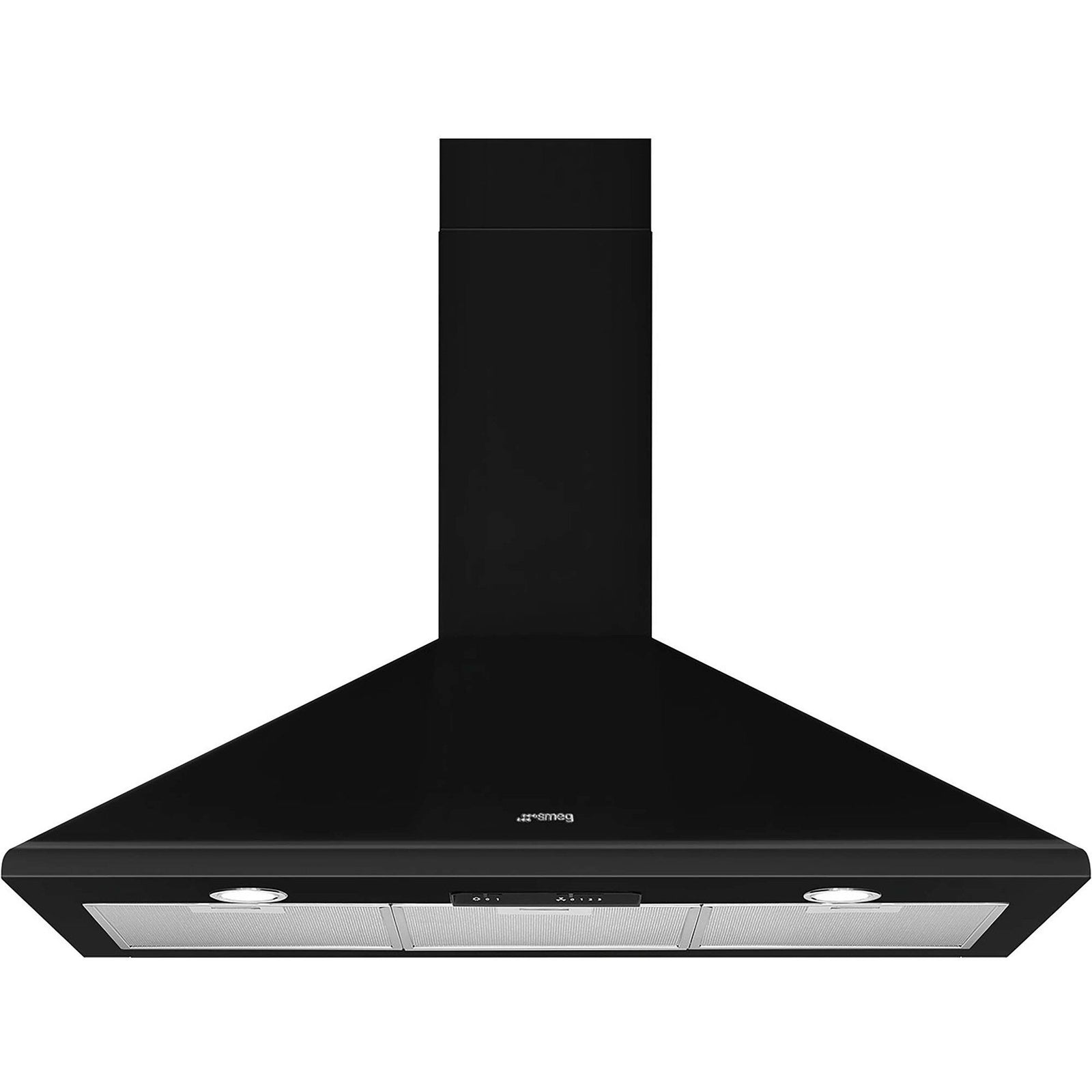 Smeg Smeg KSED95NEE 90cm Vægmonteret Emhætte, Sort – billede i brug (Emhætter)
