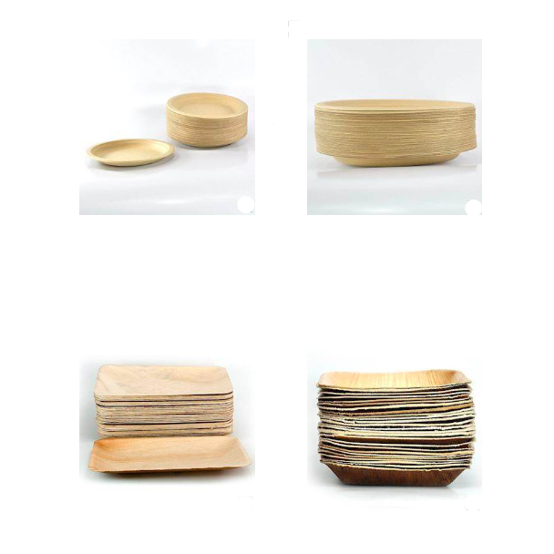 ENGANGSSERVICE - SUKKERRØRSFIBER & PALMEBLADSTALLERKENER