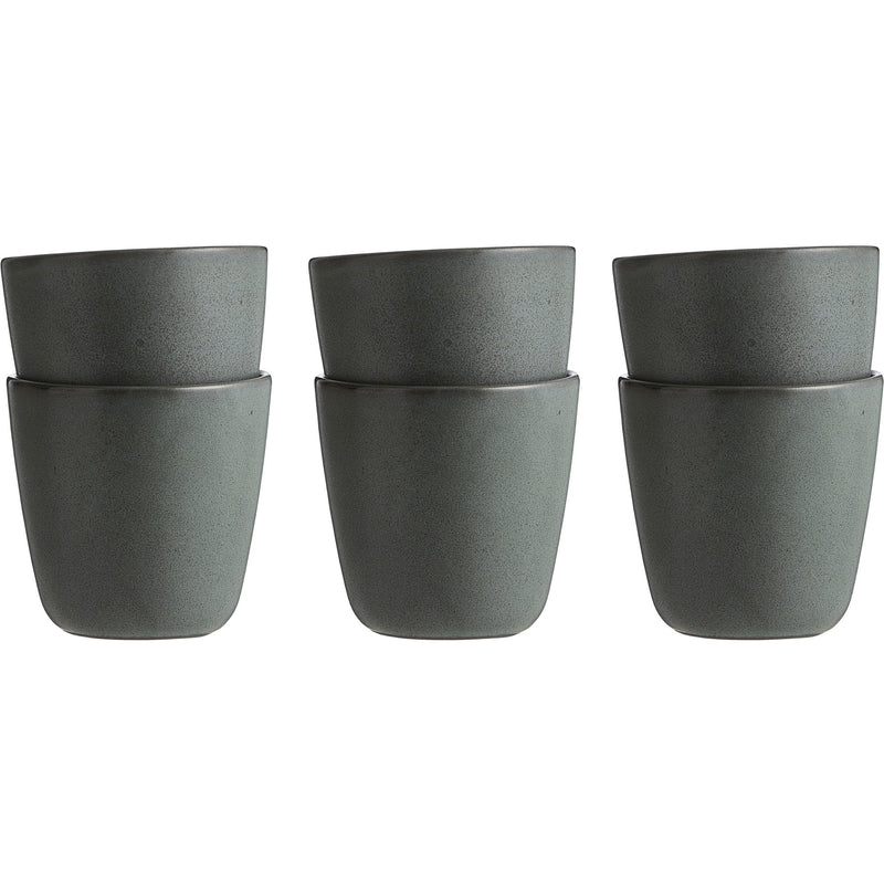 Aida RAW krus, nordic green, 6 stk. - Kitchen One - Køb online på udsalg og tilbud lige nu - Hurtig levering til billige priser via Go with Gozomo