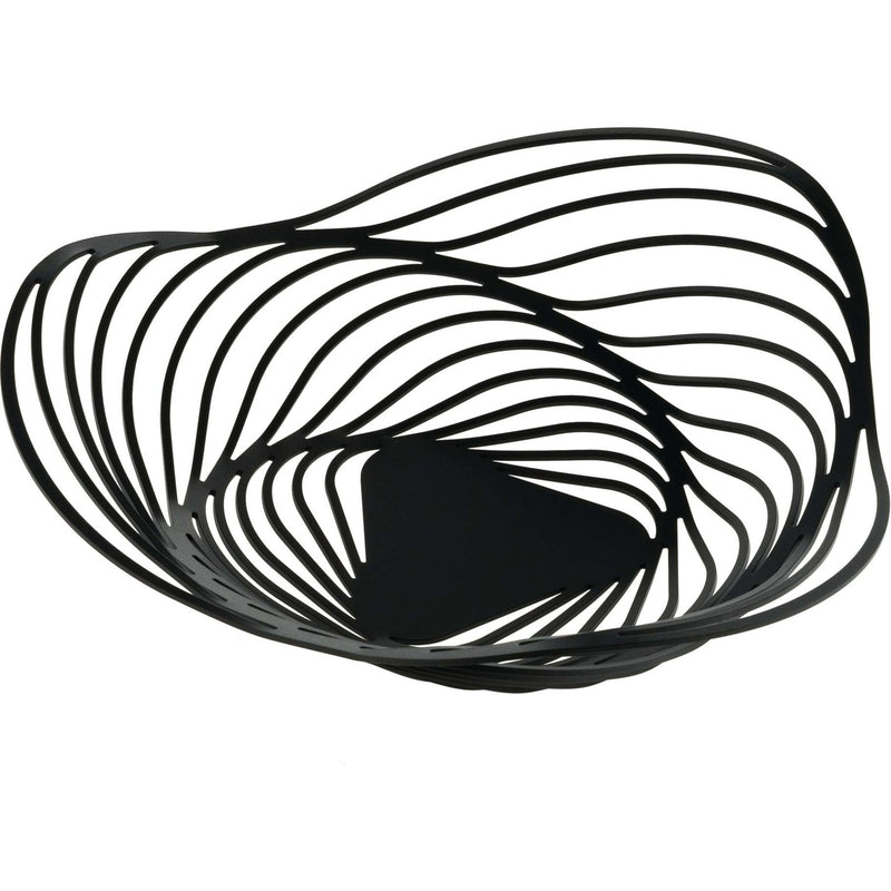 Alessi Trinity Serveringskurv Sort Ø26cm - Kitchen One - Køb online på udsalg og tilbud lige nu - Hurtig levering til billige priser via Go with Gozomo