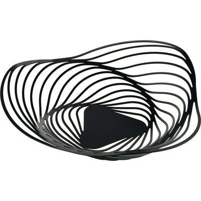 Alessi Trinity Serveringskurv Sort Ø43cm - Kitchen One - Køb online på udsalg og tilbud lige nu - Hurtig levering til billige priser via Go with Gozomo