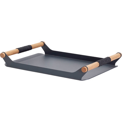 Andersen Furniture Serveringsbakke 40 x 29 cm Stål/Eg - Kitchen One - Køb online på udsalg og tilbud lige nu - Hurtig levering til billige priser via Go with Gozomo