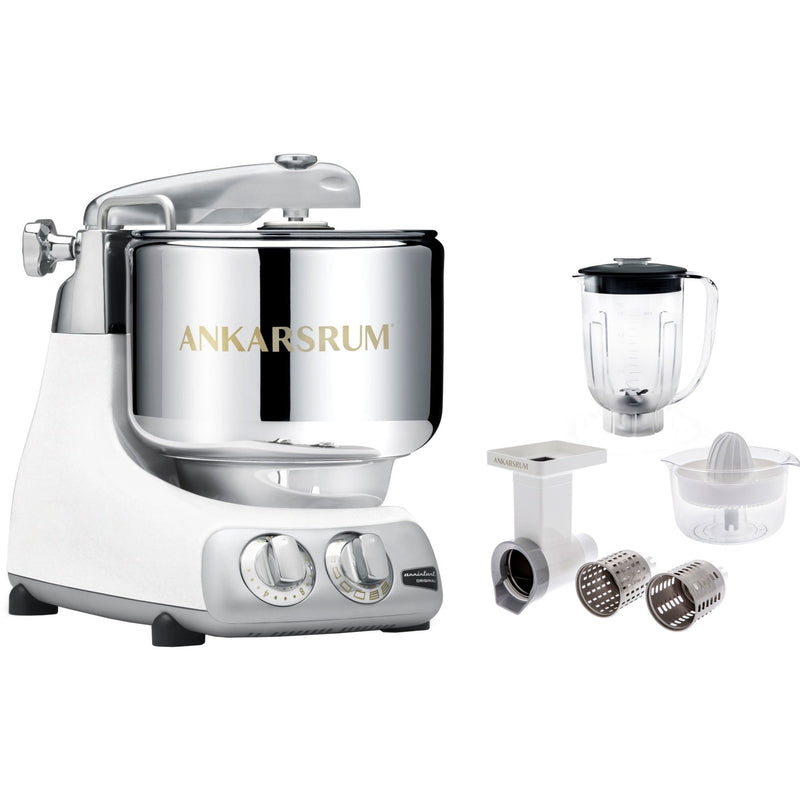 Ankarsrum AKM 6230 Go Green røremaskine, glossy hvid - Kitchen One - Køb online på udsalg og tilbud lige nu - Hurtig levering til billige priser via Go with Gozomo