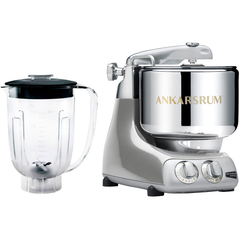 Ankarsrum Assistent AKM 6230 røremaskine + blender, sølv - Kitchen One - Køb online på udsalg og tilbud lige nu - Hurtig levering til billige priser via Go with Gozomo