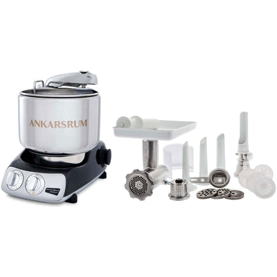 Ankarsrum Assistent AKM 6230 røremaskine + komplet kødhakker, black diamond - Kitchen One - Køb online på udsalg og tilbud lige nu - Hurtig levering til billige priser via Go with Gozomo