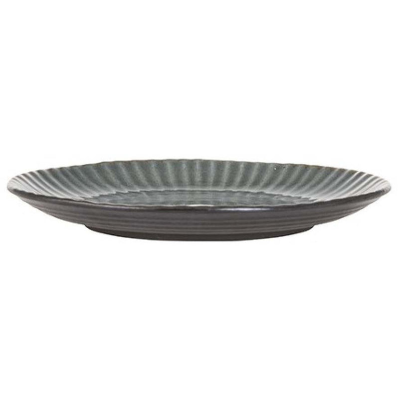 Bahne & Co Tallerken Birch Line 21,5 cm. Grå - Kitchen One - Køb online på udsalg og tilbud lige nu - Hurtig levering til billige priser via Go with Gozomo