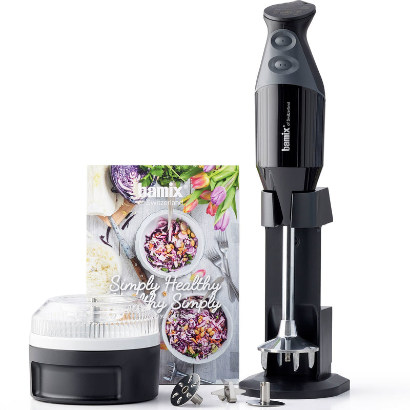 Bamix Stavmixer Simply Healthy Sort - Kitchen One - Køb online på udsalg og tilbud lige nu - Hurtig levering til billige priser via Go with Gozomo